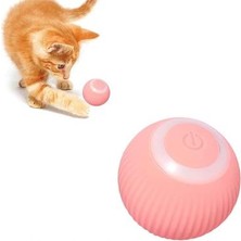 Glipet Şarjlı Otomatik Hareketlenen Kedi Oyun Topu Interaktif 360 Derece Dönen Kedi Oyuncağı