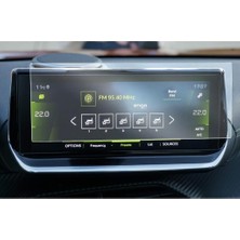 Kazan Hobi Engo Peugeot 2008 10 Inç ile Uyumlu Mat Ekran Koruyucu Multimedya Şeffaf