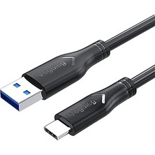 Kazan Hobi Veggieg USB 3.0 To Type-C 60W 10GBPS Data ve Şarj Kablosu 50 cm