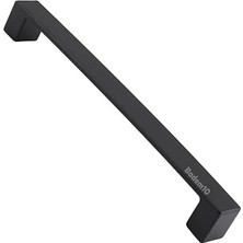 Kazan Hobi 10 Adet Bihter Mutfak Kulpu Çekmece Dolap Kapak Kulbu Metal Kulp Mobilya Dolabı Kulpları Siyah 128MM