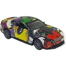 Renas Store Çek Bırak Grafity Araba Metal -K174C1 - Yeşil (Lisinya)