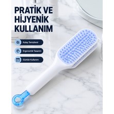 Renas Store Otomatik Temizlemeli Saç Fırçası – Ergonomik Tasarım, Masaj Etkili, Elektriklenmeyi Önleyici - Lisinya