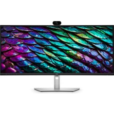Kazan Hobi Dell Pro P 34 Usb-C Hub Conferencing Monitor - P3426WEB 34 Inç Curved 3440X1440 100Hz 5ms IPS Dp HDMI Usb-C Hub 90W Pd Rj-45 4mp Webcam 2X5W Speaker Aı-Nc Mikrofon Pivot Siyah