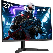 Kazan Hobi Kooruı 27 Inç Oyun Monitörü Qhd (2560 x 1440) | 180 Hz Ekran | 1 Ms | Adaptive-Sync | HDMI ve Dp Kablosu | Vesa Uyumlu