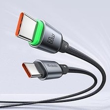 Kazan Hobi Mcdodo CA-6872 Type-C Type-C 60W Pd Hızlı Şarje-Marker Çipli Easy Series Örgü Kablo Siyah 3m
