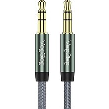 Kazan Hobi Veggieg 3.5mm Jack Trs Hi-Fi Örgülü Aux Ses Kablosu 3 Metre