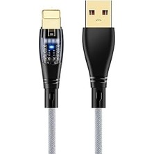 Kazan Hobi Schitec 6A 120W Usba To Lightning 1metre Hızlı Data ve Şarj Kablosu Beyaz YK233B