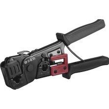 Kazan Hobi S-Link SL-376E Yüksek Kalite Rj-45/11 Ikili Pense