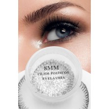 Kazan Hobi Ruby Face Klasik Ekspres Kirpik; Ipli Kirpik; 8mm 3 Ip ; Hızlı Kirpik Siyah