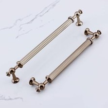 Kazan Hobi Nesil Çizgili Bronz Metal Kulp 320 mm Mobilya Çekmece Mutfak Dolabı Dolap Kulpları Kulpu Kulpları