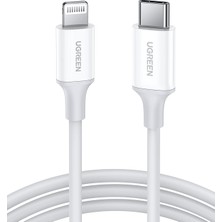 Kazan Hobi Ugreen Type-C Lightning iPhone Hızlı Şarj Kablosu 2 Metre