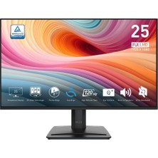 Kazan Hobi Msı 24.5 Pro MP251 E2 1920X1080 (Fhd) 16:9 Flat IPS 120HZ 1ms Adaptıve-Sync Sıyah Monıtor