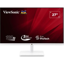 Kazan Hobi Vıewsonıc 27" VA2732-H-W-2 IPS 1ms 100HZ Fullhd HDMI VGA Superclear 3 Kenar Çerçevesız Beyaz Monıtor