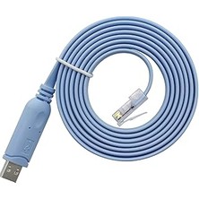Kazan Hobi Coverzone 1.8 Metre USB To Console Kablo – Usb-C RS232 Seri Port Konsol Kablosu – Router Switch Modem Konfigürasyon Kablosu