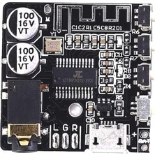 Kazan Hobi Sanec® Bluetooth 5.0 Ses Müzik Alıcı Modülü Devre Kartı 5V Alıcı 3.5mm Stereo Jack