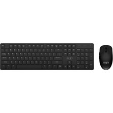 Kazan Hobi Msı Gg Forge K200 W Combo Tr 2.4ghz Wıreless, 600MAH Lithium Battery. Mouse; Pixart Optical Sensor, 1600 Dpı