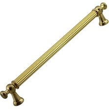 Kazan Hobi Osmanlı Metal Çizgili Altın Kulp 224 mm 22.4 cm Mobilya Çekmece Mutfak Dolabı Dolap Kapak Kulb Kulpu