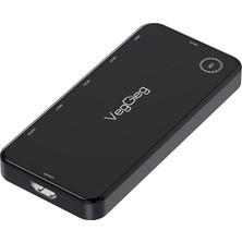Kazan Hobi Veggieg 4K HDMI 2.0 Görüntü Seçici 5 Giriş 1 Çıkış Kumandalı Switch