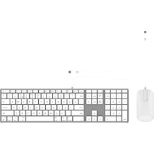 Kazan Hobi Zagg Kablolu Klavye & Mouse Set (Usb-C) 103219794