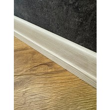 Pasha Dekor 6 cm Fildişi Parke Süpürgelik