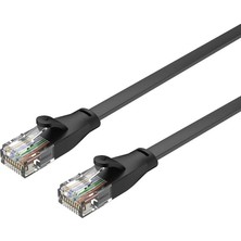 Kazan Hobi Patchcord Düz Kablo Kat.6 Utp Unitek 5m / RJ45 Tip B / 250 Mhz / 1000 Mbit/s/fluke Networks Sertifikası/pvc ve Bakır/korumalı Utp/siyah