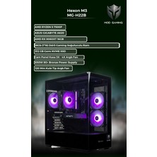 Mod Gaming Hexon MG-H22B Amd Ryzen 5 7500F | RX9060XT 16GB | 16GB Ram | 512 Gb SSD Oyuncu Oem Paket