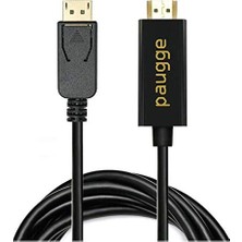 Kazan Hobi Paugge Displayport To HDMI Aktif Kablo (4K@60Hz, Hdr, Hdcp 2.2) (DP14HD20A-PRO)