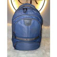 Gk Luxury & Fashion Çok Bölmeli Sırt Çantası 40X30X20 cm Büyük Boy Geniş Hacimli Okul ve Günlük Çanta