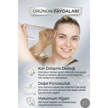 Rose Miracle Doğal Işıltı ve Koruma: %100 Saf Gümüş Kaplı Kumaş Yüz Maskesi