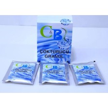 C&B Çöktürücü Granül Havuz Kimyasalı 1 Kutu:10 PAKET,75GR 25 Lt