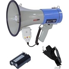 Kazan Hobi Lastvoice MGF-220USB-BT Şarjlı Bluetooth USB El Megafonu 220 Watt USB Siren Mike Askı
