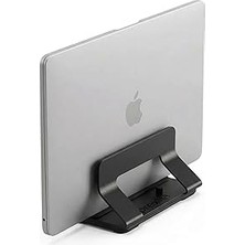 Kazan Hobi Prexua Doxer Laptop Macbook Dikey Stand - Metal - Single - DXR1510 (Siyah)