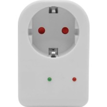 Kazan Hobi Tekli Akım Korumalı Kablosuz Priz Çocuk Koruma 3500W 16A LED Göstergeli