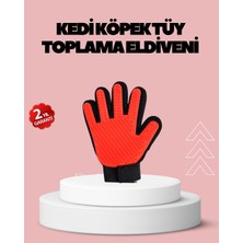 Renas Store Evcil Hayvanlar Için Tüy Dökülme Önleyici Eldiven – Masaj ve Temizlik Için Yumuşak Silikon Uçlu - Lisinya