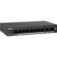 Kazan Hobi Dahua CS4010-8ET-110 10 Port 8xpoe 10/100 110W Bulut Yönetilebilir Switch
