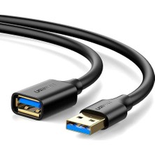 Kazan Hobi Ugreen USB 3.0 Uzatma Kablosu, 50 Cm, Siyah