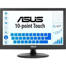 Kazan Hobi Asus Kurumsal VT169HE 15.6 IPS 1920X1080 5ms 60Hz 220CD HDMI VGA Vesa 3yıl 10 Parmak Dokunmatık, Eyecare Monitör