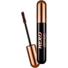 Hero Volume & Curl Yoğun Hacim Veren Nemlendirici Etkili Kahverengi Maskara