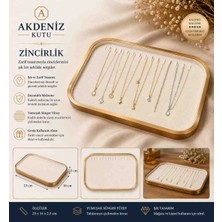 Akdeniz Kutu Bakır Çerçeveli Kolye ve bileklik Standı