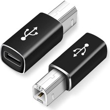 Kazan Hobi Type C To USB B Midi Klavye Yazıcı Printer Çevirici Dönüştürücü Adaptör