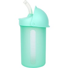 Kazan Hobi Tomy Boon Swig Küçük Çocuk Silikon Hasır Bardak, 255 Ml, Nane, 1 Count (Pack Of 1)