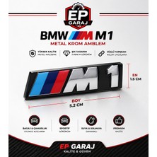 EP Garaj Otomotiv Bmw M1 Logo Amblem