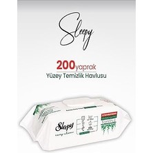 Kazan Hobi Sleepy Easy Clean Yüzey Temizlik Havlusu 200 Yaprak