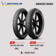 Michelin Anakee Road 110/80 R19 59V - 150/70 R17 69V Ön Arka Motosiklet Lastik Takımı