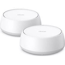 Kazan Hobi Tp-Link Deco BE22 (2-Pack) | Wi-Fi 7 Mesh Sistemi | BE3600 Mbps | Fiber Uyumlu | Çift Bant | Aı-Roaming | 2 Adet Gigabit Port | 200 Cihaz | Wpa3 | Vpn | Mobil Uygulama ile Kolay Kurulum