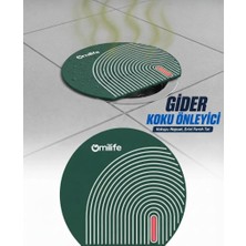 Omilife Kaymaz Silikon Banyo ve Mutfak Gider Tıpası - Koku Önleyici Sızdırmaz Evye ve Lavabo Kapağı