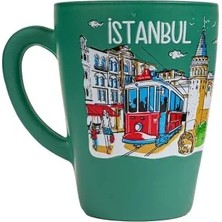 Zenviaa Istanbul Temalı Cam Kupa Bardak ZENVIAAC12