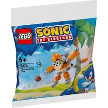 Renas Store LEGO Sonic 30676 The Hedgehog Kiki's Coconut Attack Polybag (42 Parça)