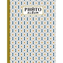 Kazan Hobi Photo Album: Large Photo Albums With Writing Space Memo, Extra Large Capacity Picture Album | Premium Rhombuses Cover By Monica Pietrobon-Victoria