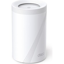 Kazan Hobi Tp-Link Deco BE65 1-Pack, BE9300 Mbps, 4 × 2.5 Gbps Portlar, 320 Mhz Kanallar, 6 Ghz Bandında Çalışır, 200 Cihaza Kadar Bağlanılabilirlik, Vpn, Wpa3, Üç Bantlı Wi-Fi 7 Mesh Sistemi